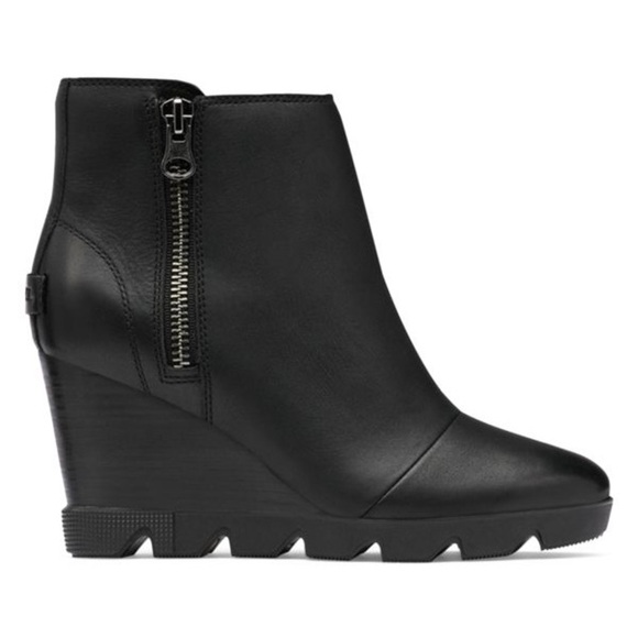 Sorel Joan Uptown Zip Wedge Boots Size 6.5 - Picture 1 of 8